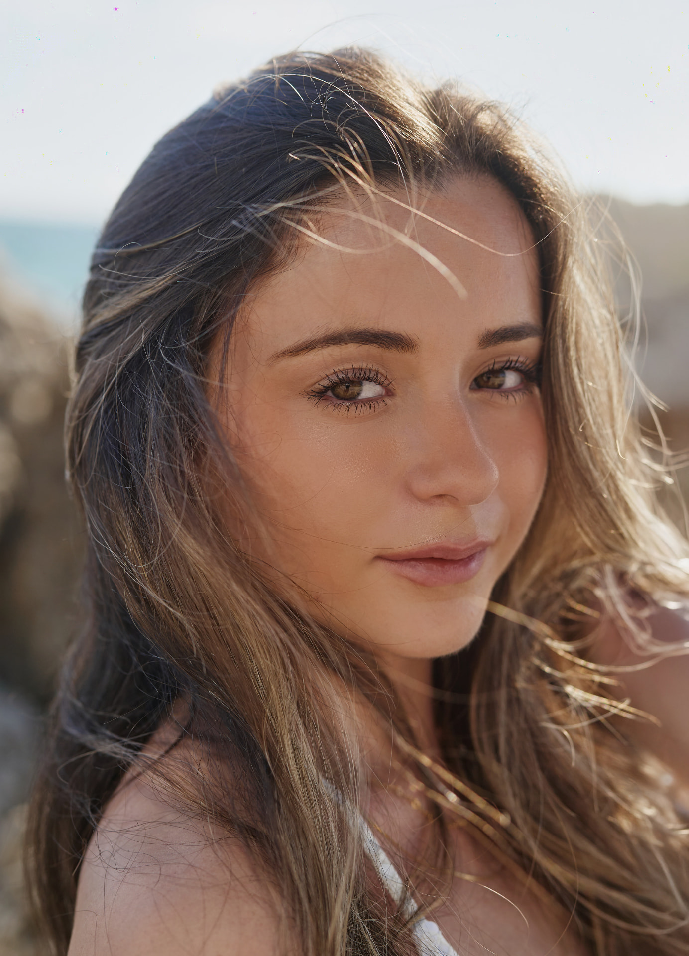 Portrait of model KAYLEY OPYT